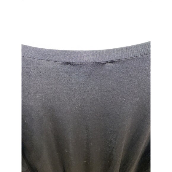 Rae Mode Fashion Tunic Women’s Size Medium Black Modal Blend Long Sleeve Round - Picture 9 of 12